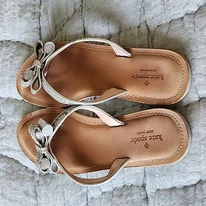 Kate spade glitter sandals